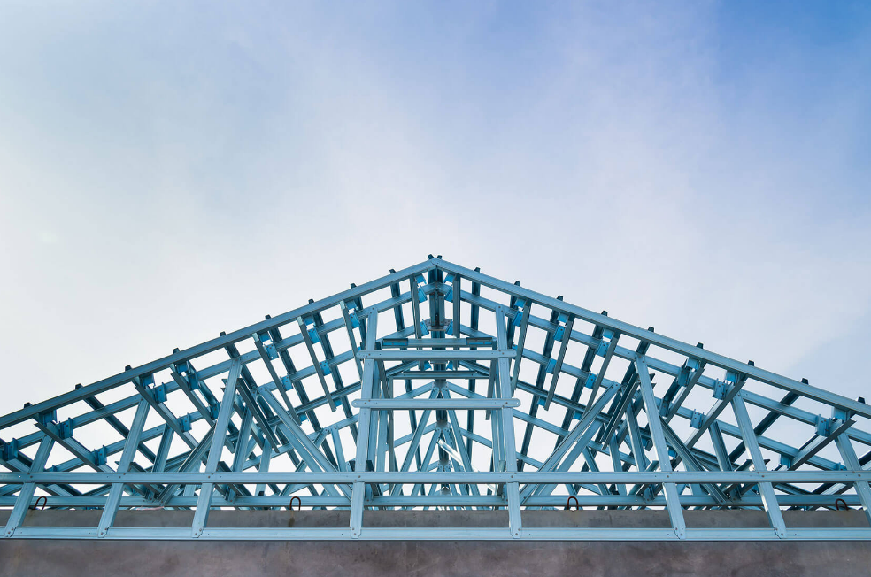 residential lightweight steel truss roofing